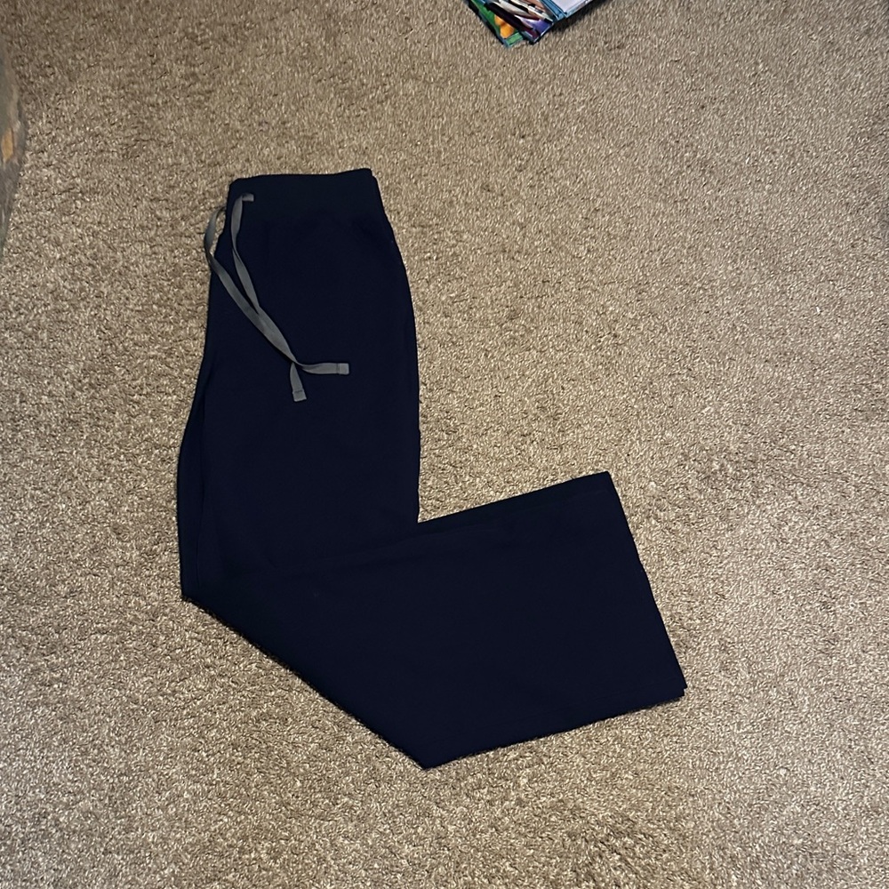 Figs Isabela High Waisted Wide Leg Scrub Pants